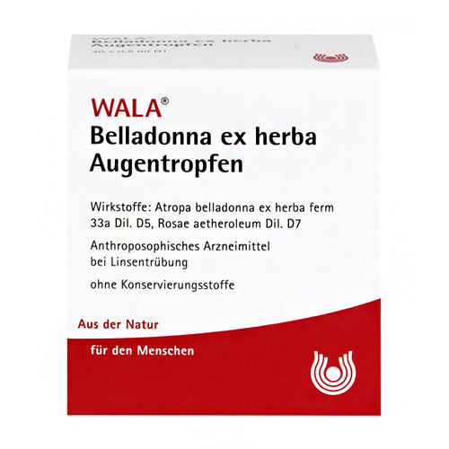 WALA® belladonna ex herba augentropfen 0.5ml*30 Cataract Eye Drops - Expiration Date 2024.05