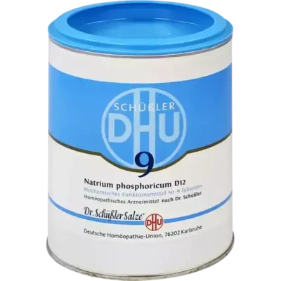 Dr. Schüßler 德國DHU磷酸鉀D12 9號 DHU9 D12 1000St