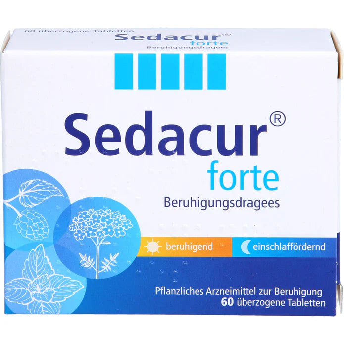 Sedacur®鎮定舒緩助眠片 forte - MunichStars