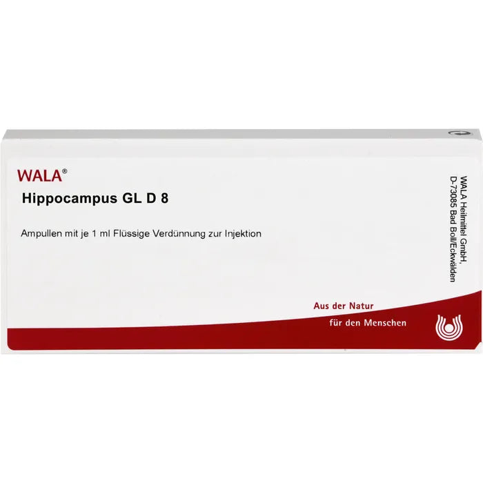 Wala 安瓶 Hippocampus Gl D8 Ampullen (10x1 ml)
