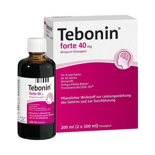 Tebonin Forte 40 mg Tropfen (2 x 100 ml) - MunichStars