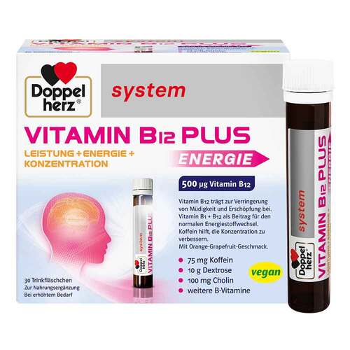德之寶 Doppelherz 維生素 B12 Plus 30 支x25毫升 - MunichStars