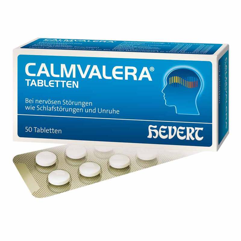 Hevert 菲德 Calmvalera Tabletten 助眠錠劑 50 Stk