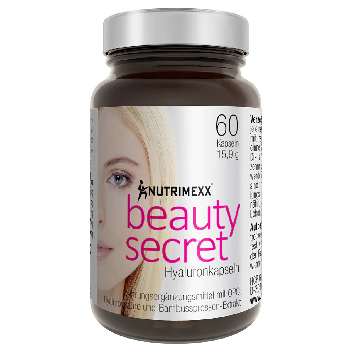 NUTRIMEXX Beauty Secret Hyaluron Capsules 美麗透明膠囊 60stks - MunichStars