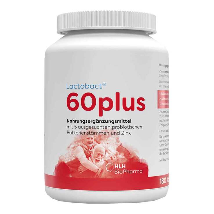 HLH Lactobact 60plus 晶球益生菌膠囊-調理腸道機能減緩便秘 - MunichStars