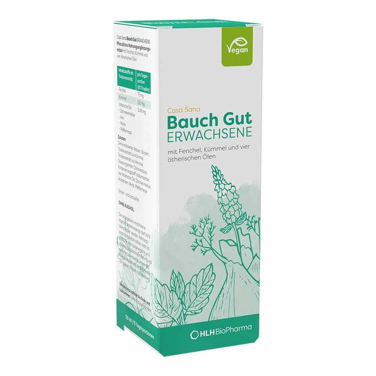 HLH Sana Bauch Gut Tropfen 肚腸成人滴劑 50ml - MunichStars