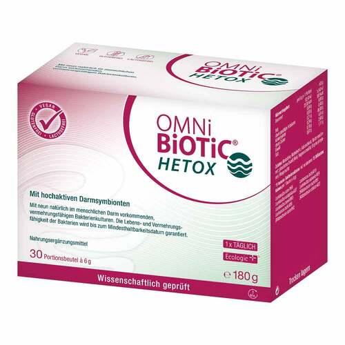 APG Allergosan Pharma Omni Biotic Hetox Beutel 30x6g - MunichStars