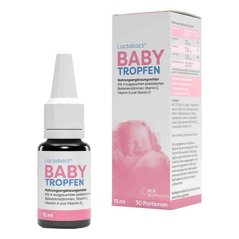 Lactobact萊德寶嬰兒 益生菌滴劑 HLH Baby Tropfen (15ml)