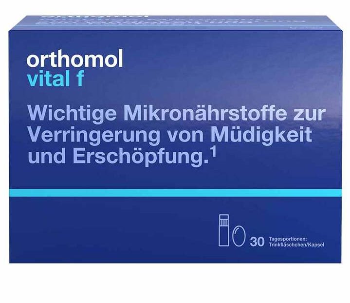 Orthomol 奧適寶 Vital F Trinkfläschchen, 30 入 微生素營養品-口服液+片劑 - MunichStars