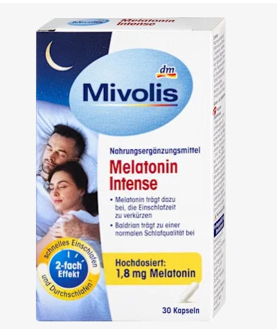 Mivolis Melatonin 退黑激素 Intense Kapseln 30 St