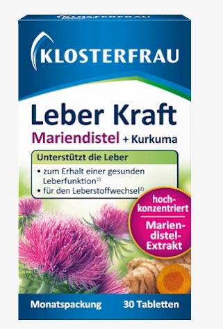 Klosterfrau Leber Kraft Tabletten 支持肝臟健康 30St