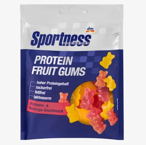 dm Sportness Protein Fruit Gums 蛋白水果軟糖 90g - MunichStars