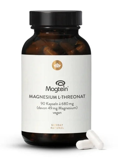 Sunday Natural Magtein® 鎂-L-蘇糖酸神經系統支援膠囊 90 粒