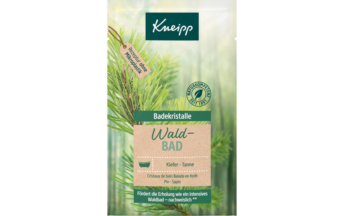 Kneipp 有機精油泡澡浴鹽 60 g 『森林浴/冬季氛圍/晚安浴』
