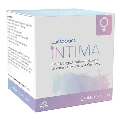Lactobact 萊德寶 女性私密處益生菌 Intima 泌尿道感染  Kapseln, 30 粒膠囊 (蔓越莓、Mannose 等成分專為女性私密處衛生設計)