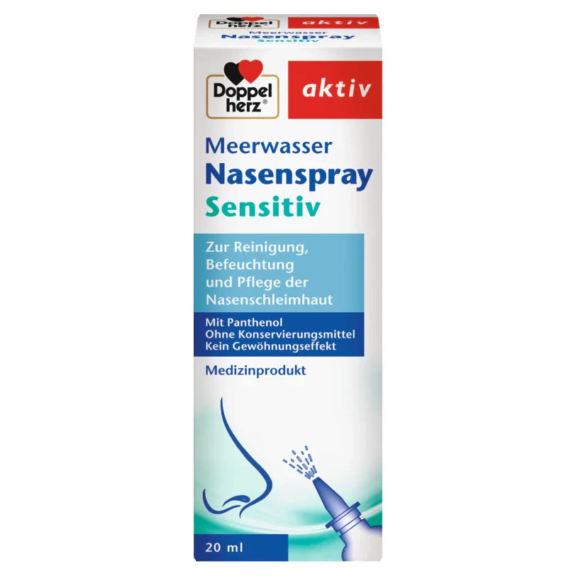 Doppelherz Double Heart Natural Sea Salt Nasal Spray 20ml