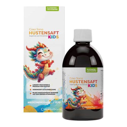 卡薩莎娜 Casa Sana Hustensaft Kids 兒童舒緩咳嗽糖漿 200ml