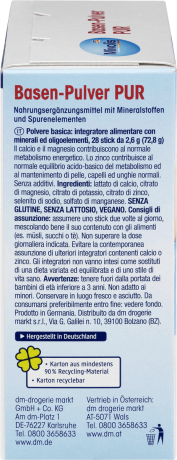 Mivolis Basen-Pulver PUR, 28 Sticks, 72,8 g