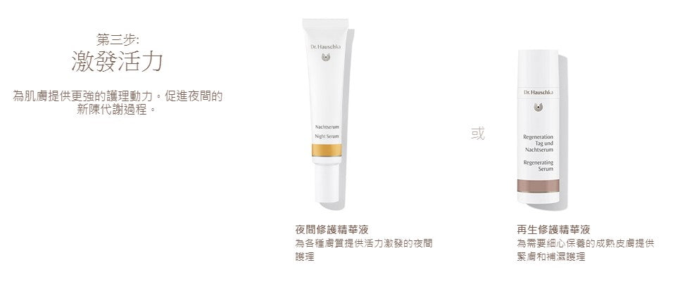 Dr. Hauschka German family night serum Nachtserum 20ml
