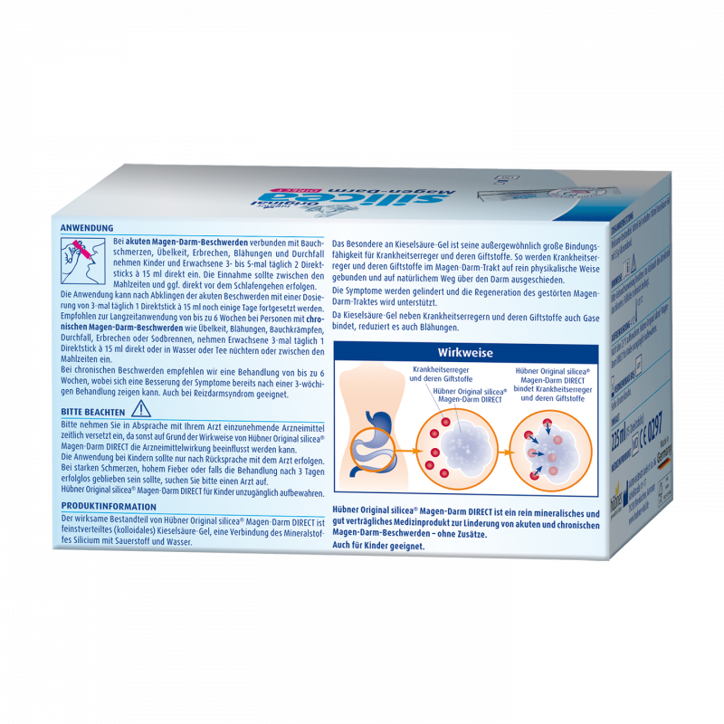 Hübner 好博納 腸胃道凝膠 Original silicea® Magen-Darm DIRECT 15入