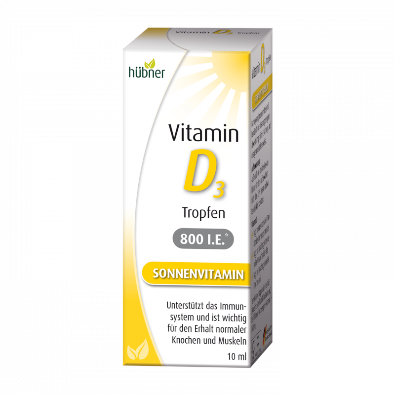 Hübner 好博納 維生素D3滴劑 Vitamin D3 Tropfen 10ml