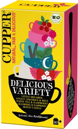 Cupper BIO Certified Organic Tea Organic Fruit Tea 20 pcs (20 x 0.55g)