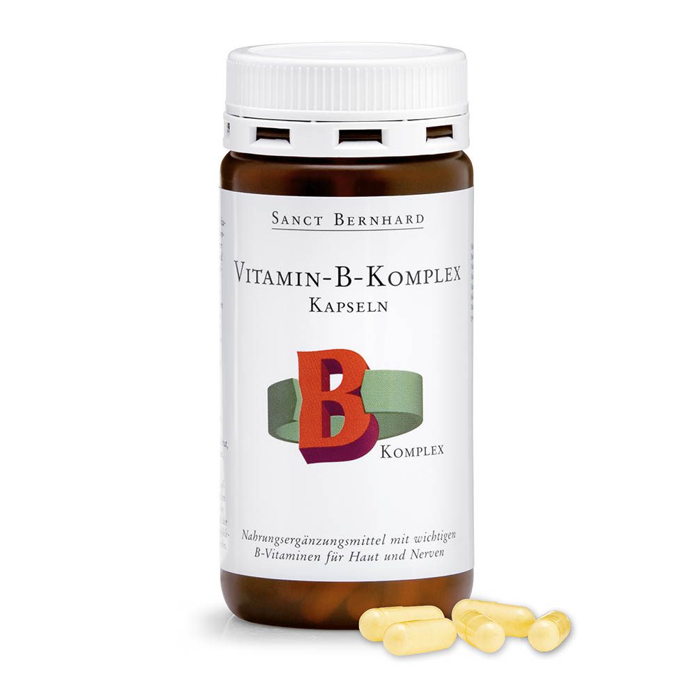 Sanct bernhard 草本家 Vitamin-B-Komplex-Kapseln 綜合維他命B群 - MunichStars