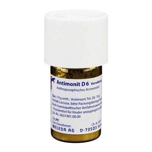 Weleda Antimonit D6 Trituration, 20克 - MunichStars