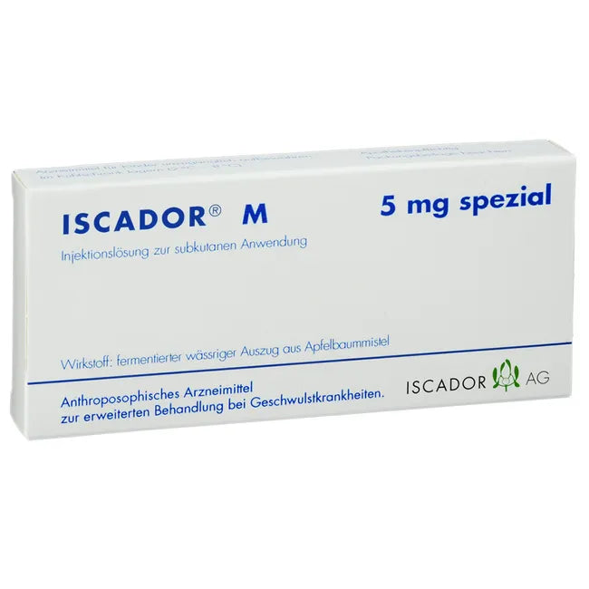 Weleda Fermented Apple Tree Mistletoe Extract ISCADOR® M5 mg Spezial Ampullen (7x1 ml)