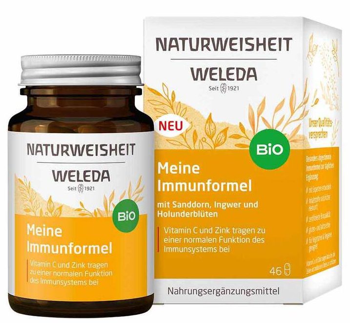 Weleda 免疫配方膠囊 Naturweisheit Meine Immunformel Kapseln 46粒 - MunichStars
