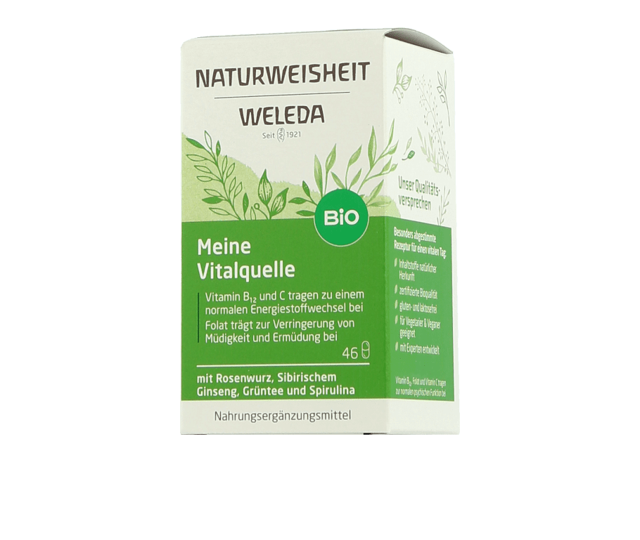 Weleda 自然智慧 Meine Vitalquelle Kapseln 46粒 - MunichStars
