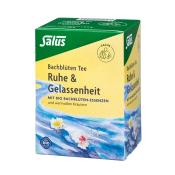 Salus Bachblüten Tee Ruhe & Gelassenheit 巴赫花精茶系列- 平靜和祥和15入 - MunichStars