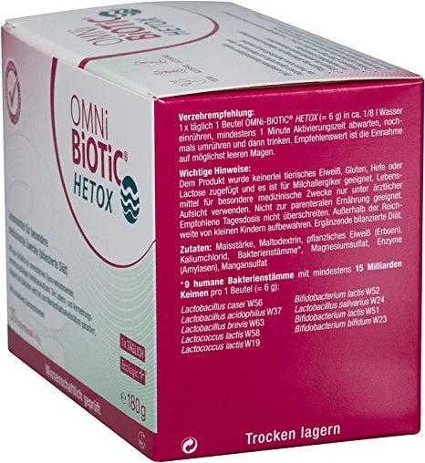 Omni Biotic Hetox 6g*30 肝膽活性益生菌粉劑 30包入