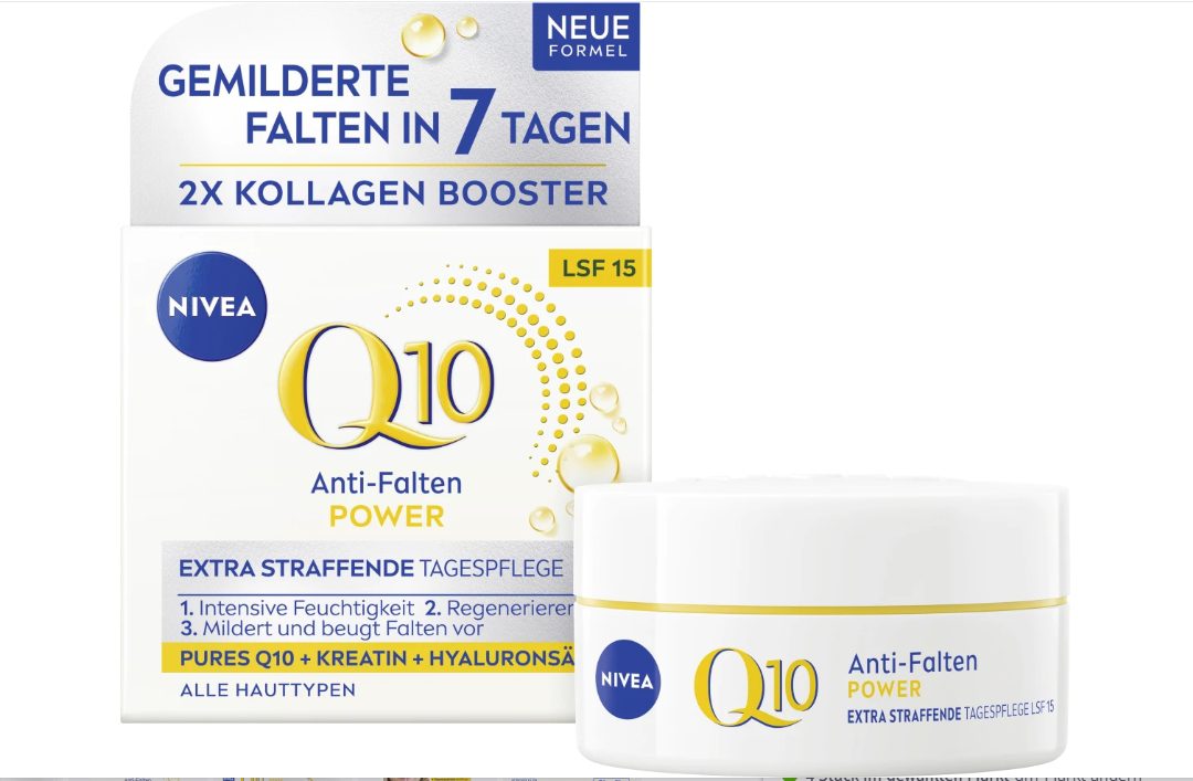 NIVEA 妮維雅 Anti Falten Gesichtscreme Q10 Power LSF 15 Q10抗皺乳霜 50ml - MunichStars