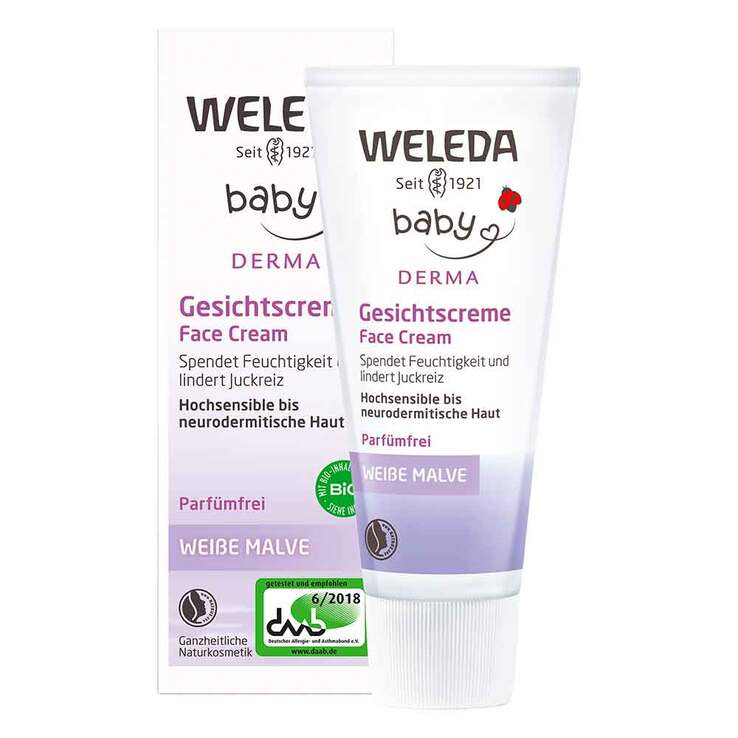 Weleda 白錦葵乳霜 Weisse Malve Gesichtscreme 50ml - MunichStars