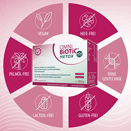 Omni Biotic Hetox 6g*30 肝膽活性益生菌粉劑 30包入