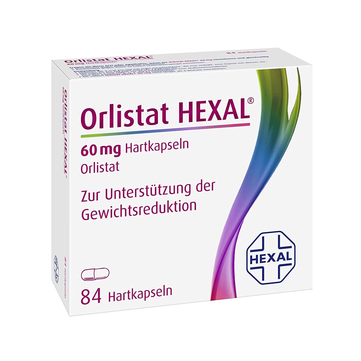 Orlistat HEXAL 奧利司他 赫素強效排油60mg 84粒