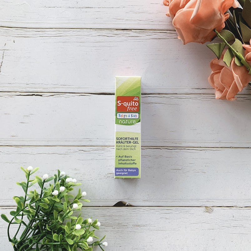 德國S-quitofree 蚊蟲叮咬凝膠 15ml(6個月以上寶寶可用)