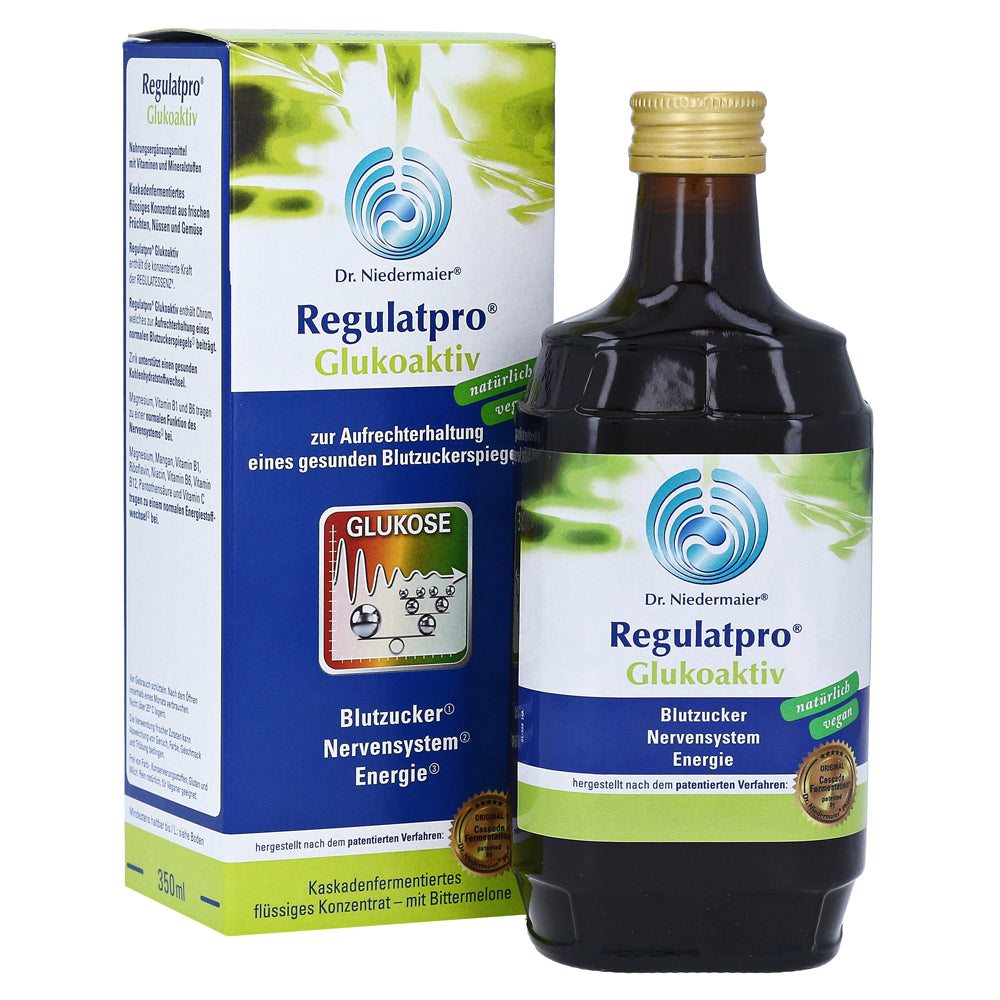 Dr. Niedermaier Regulatpro Glukoaktiv Natural Blood Sugar Regulator (350 ml)