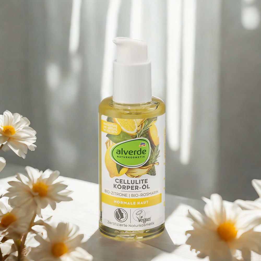 德國Alverde檸檬迷迭香身體按摩油100ml - 有中文標示