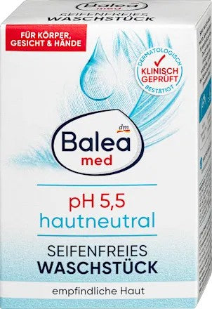 Balea med seifenfreies Waschstück hautneutral, 無皂基皂 150 g