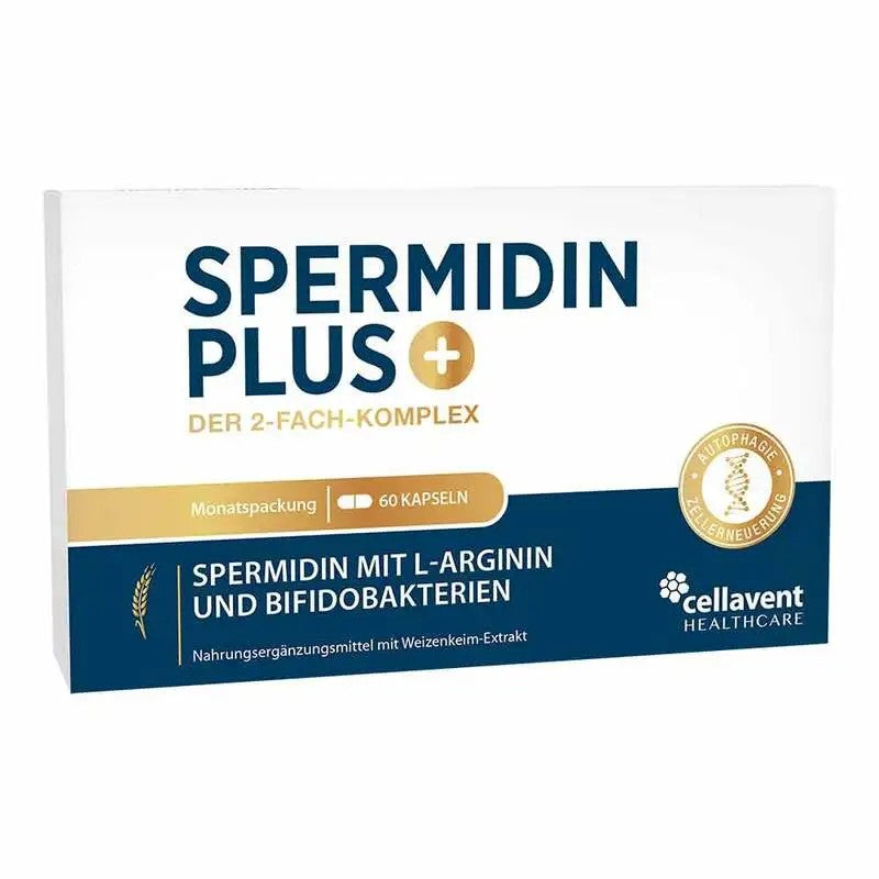 Cellavent Spermidin Plus Kapseln 亞精胺膠囊(60 Stk.)