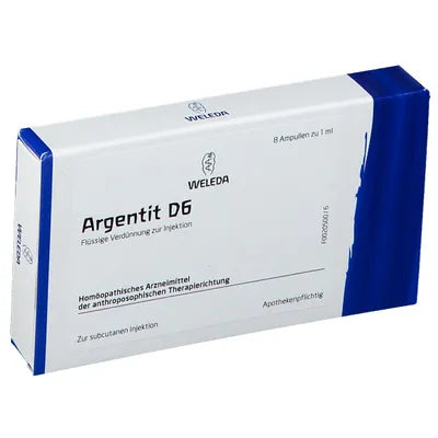 Weleda 安瓶 Argentit D6 Ampullen 8X1ml