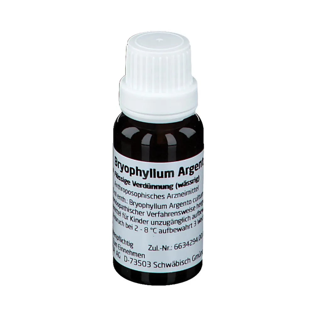 Weleda 稀釋液 Brophyllum Argento Cultum Rh D3 Dilution 20ml