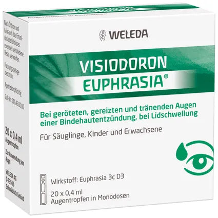 Weleda 小米草 眼睛滴劑 Euphrasia D3 Augentropfen 20*0.4ml - MunichStars
