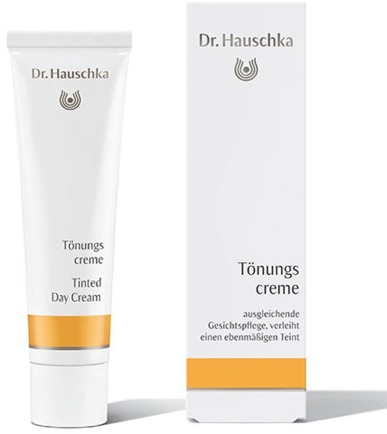 Dr. Hauschka German family warm color day cream 30ml Tonungscreme (refreshing formula)-a must-have for nude makeup/creating a small V face
