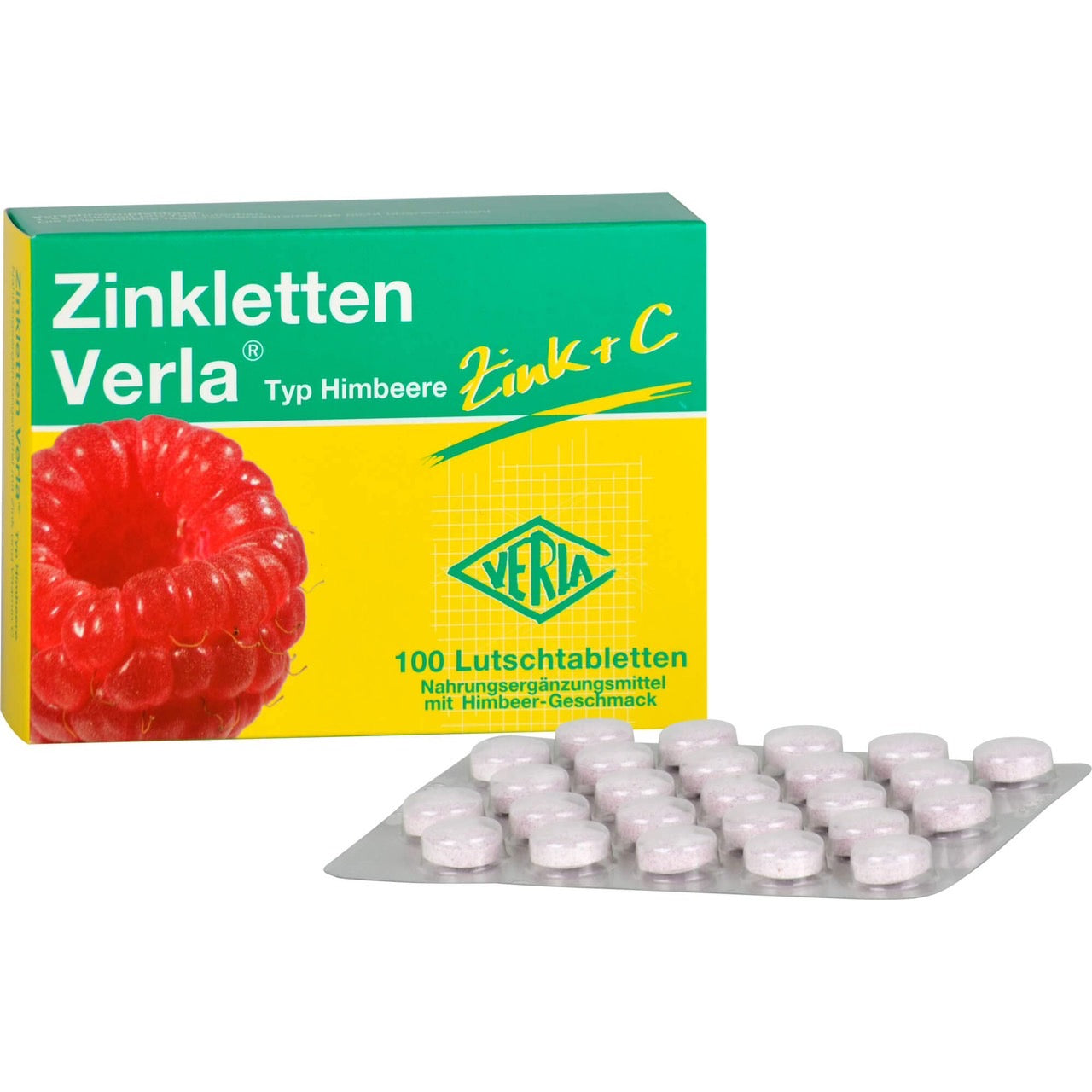 Zinkletten 覆盆子營養片Verla Himbeere 100stk
