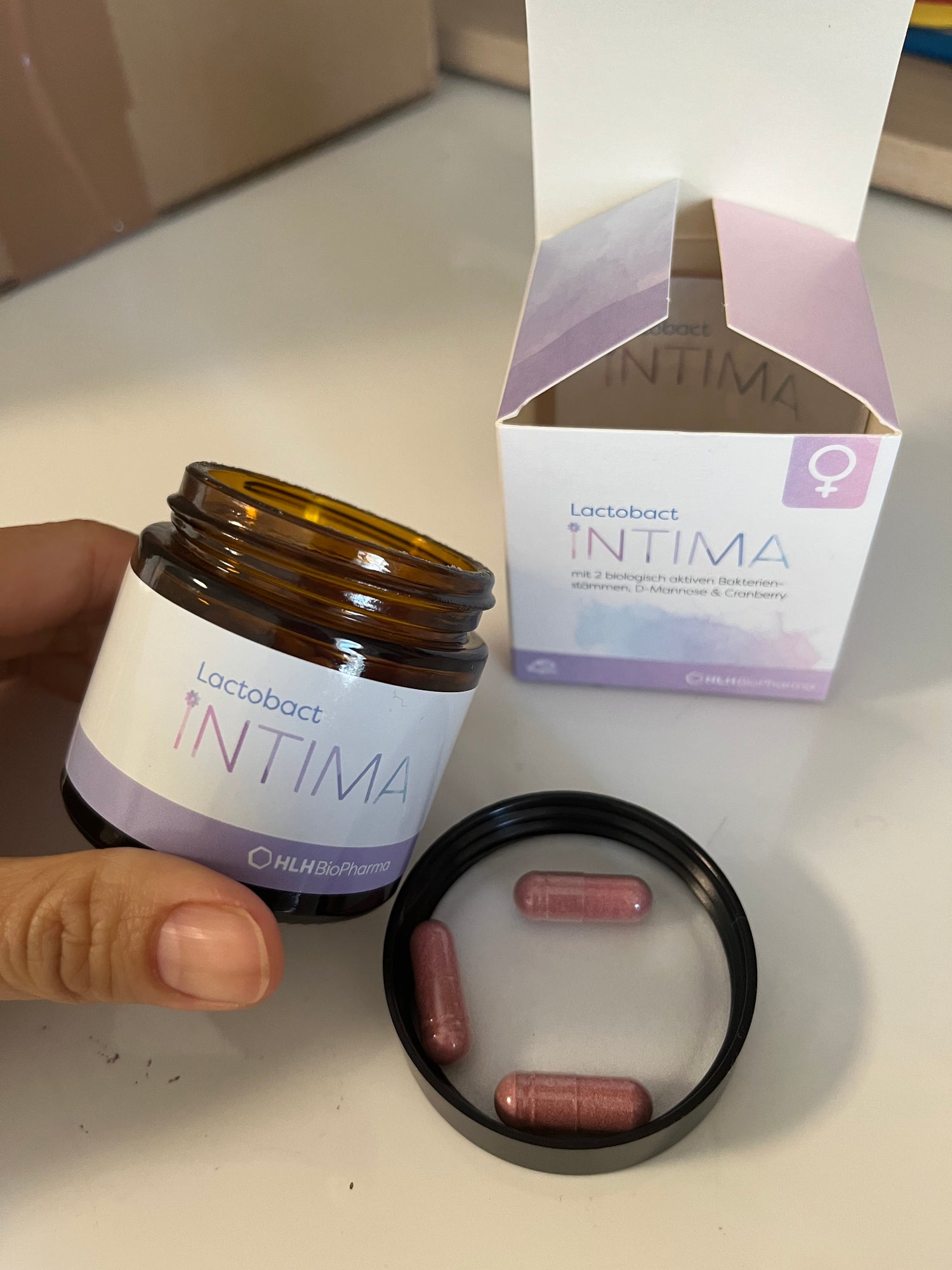 Lactobact 萊德寶 女性私密處益生菌 Intima 泌尿道感染  Kapseln, 30 粒膠囊 (蔓越莓、Mannose 等成分專為女性私密處衛生設計)