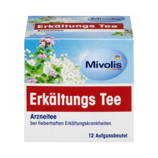 Mivolis ArzneiTee, Erkältungstee (12Stk ,24g) 舒緩感冒12入