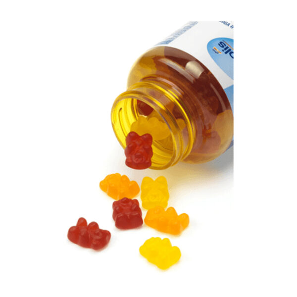 Mivolis Multivitamin-Bärchen for Kinder, Fruchtgummis, 60 St., 120 g